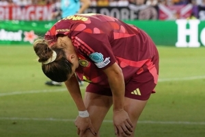 瑞典女足4-1逆转德国女足，小组头名出线&德国小组第二